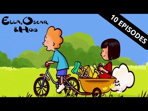 Ella, Oscar & Hoo ☁️ : 10 épisodes complets - COMPILATION