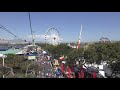 Skyride Attraction Onboard POV Quick Look Orange County Fair Costa Mesa California