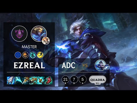 Ezreal ADC vs Ashe - EUW Master Patch 11.24