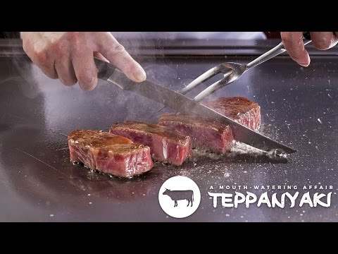 Tasting REAL Hida & Kobe Beef Teppanyaki in Tokyo, Japan