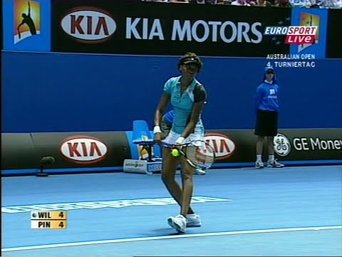Venus Williams vs Camille Pin Australian Open 2008 (partly)