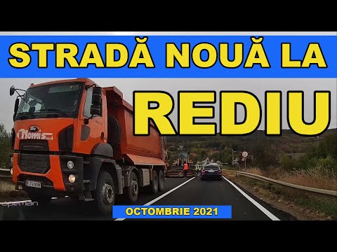 REDIU Vaslui strada nouă asfaltare octombrie 2021