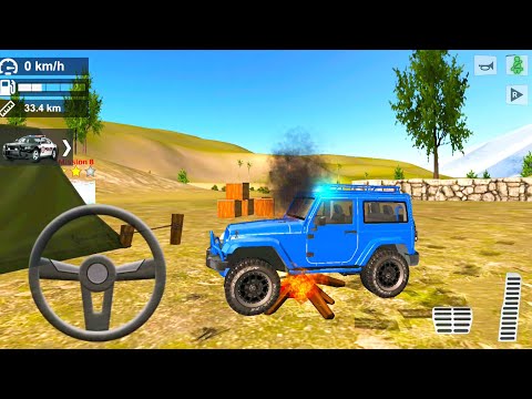 Offroad Cop Car Driver 2020 #2 - Police SUV, Sport Car & Sedan Drive - Android Gameplay