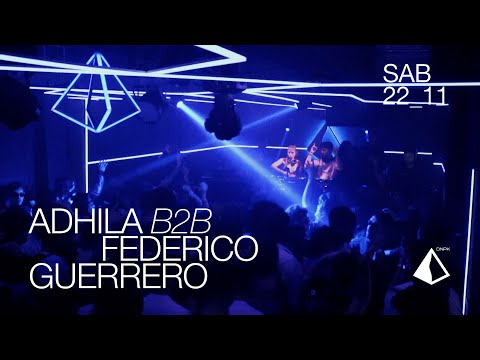 SÁBADO 22 DE NOVIEMBRE. | DUNE PARK CLUB ↘ ADHILA B2B FEDERICO GUERRERO
