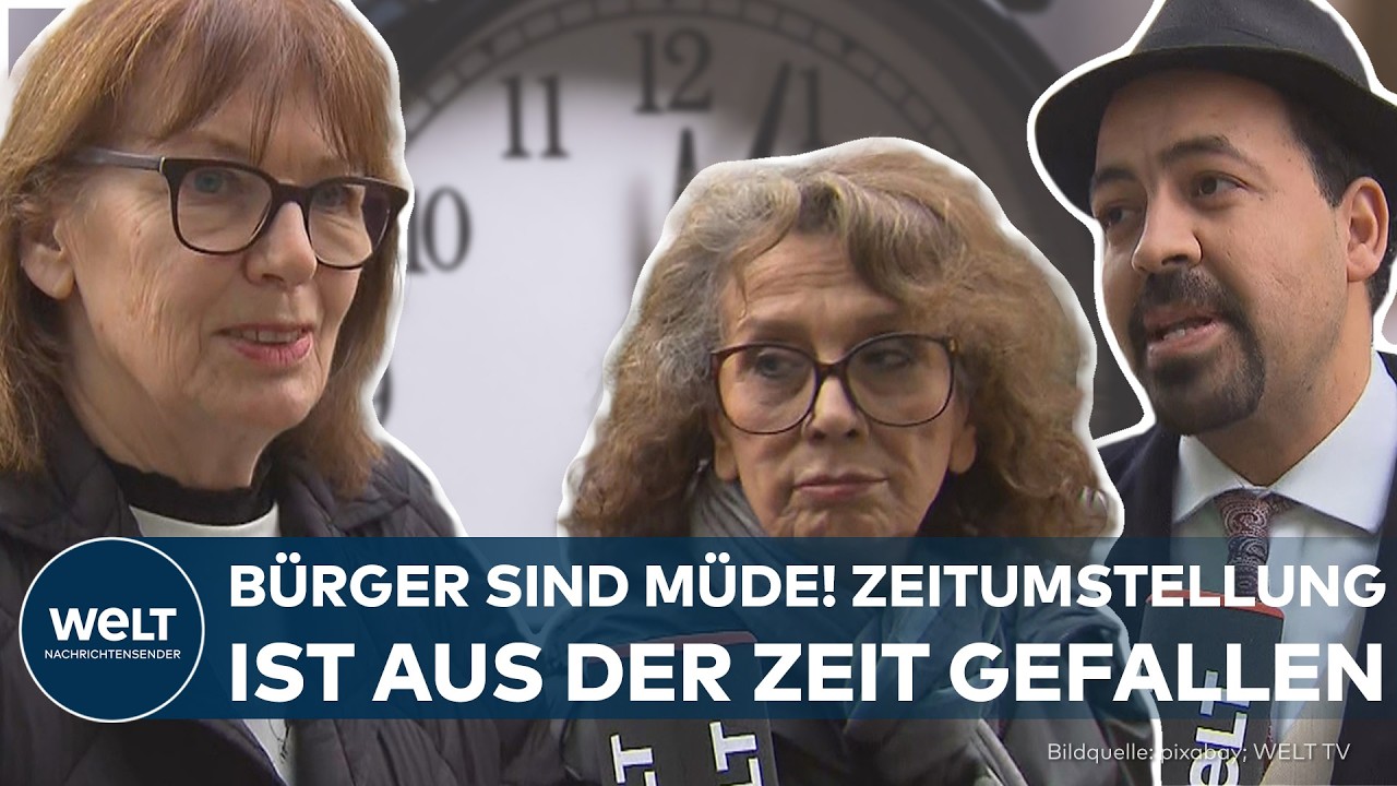 WINTERZEIT VS. SOMMERZEIT: Deutschland ist müde von der Zeitumstellung! Bürger wollen eine Änderung!