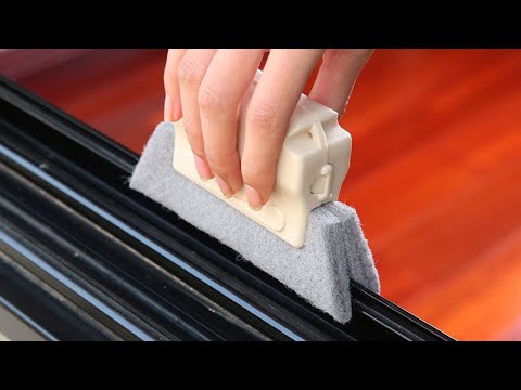 Window dust cleaning brush