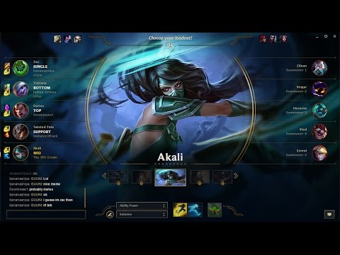 OGG The 9th Crown - Jan 15 2016 LoL Akali VS Veigar