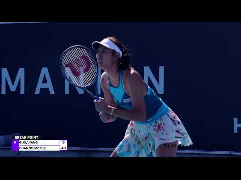 Experience as a Team + Consistency: Chan Hao-ching and Giuliana Olmos vs Guo Hanyu and Jiang Xinyu