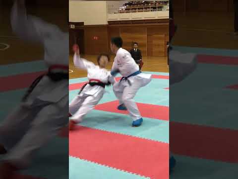 スロー【空手テクニック】　気を抜いた瞬間にコレ！　#karate #空手 #short
