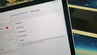 iPad Pro: How to Change Screen Timeout (Auto Lock)