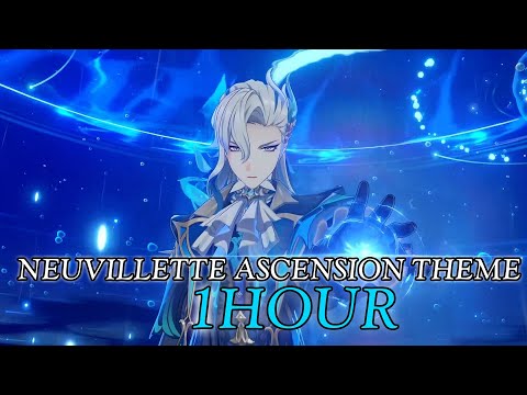 Neuvillette Ascension Theme Music 1 HOUR -tout est bien qui finit bien | Genshin Impact