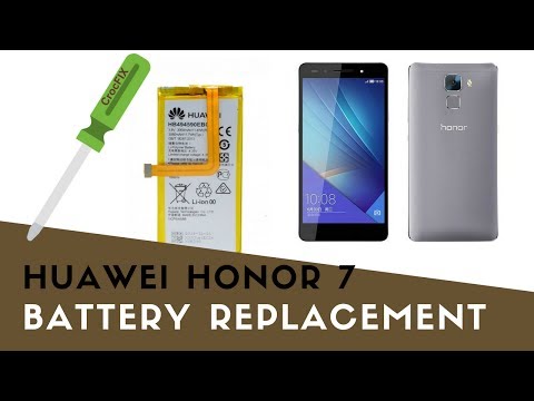 Huawei HONOR 7 - How to replace BATTERY by CrocFIX
