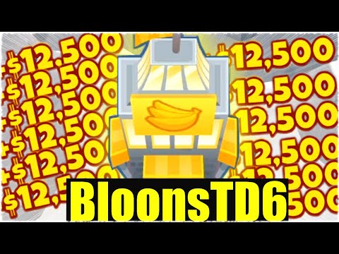 IST DIE BANK JETZT DIE STÄRKSTE PLANTAGE? - Bloons Td6 [Deutsch/German]