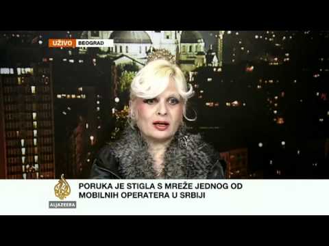 Dr Leposava Kron komentariše  pretnje smrću:  Al Jazeera Balkans - YouTube.flv