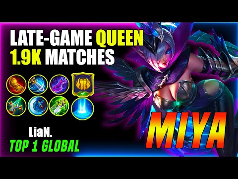 1.9K Matches Arrival Miya Is Overpowered!!| Miya Best Build 2021 | Top 1 Global Miya By LiaN. | MLBB