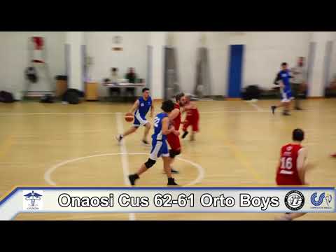 Csi Perugia Pallacanestro Maschile  Onaosi Cus 62-61 Orto Boys  Highlights 21 01 2019