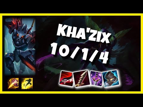 Kha'Zix vs Graves KOREAN Challenger JUNGLE (10/1/4) - v10.25