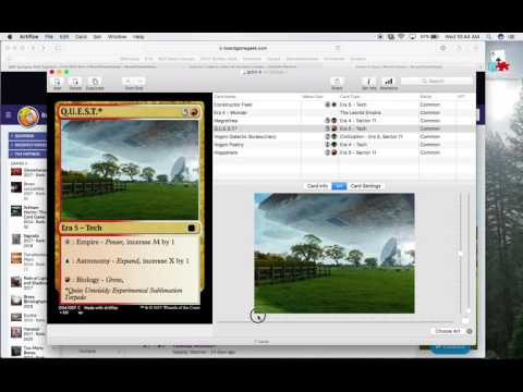 Creating Cards in Artifice