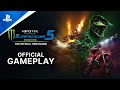 Monster Energy Supercross: The Official Videogame 5 - Gameplay Trailer | PS5, PS4