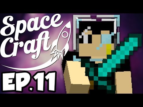 SpaceCraft: Minecraft Modded Survival Ep.11 - Moon Base!