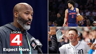 Detroit Sports+: Lions draft preview, Pistons must-win Game 2, Tigers host MLB&#39;s best