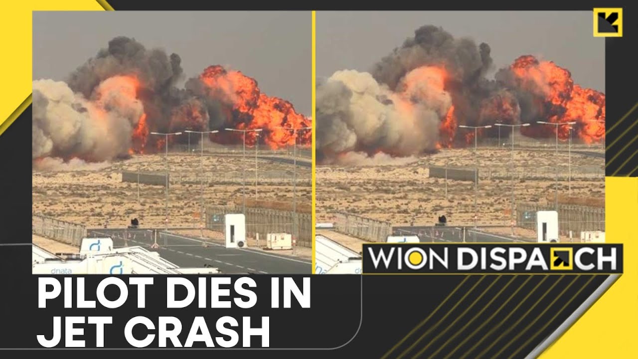Tejas Crash: HAL Tejas Crashes at Dubai Air Show | Dispatch | wion