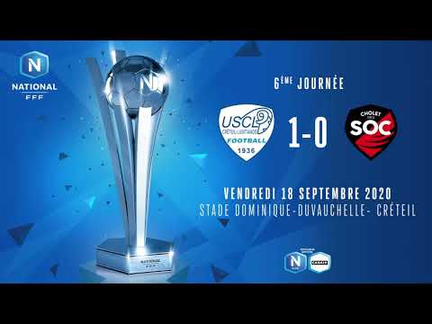 Résumé US Créteil-Lusitanos 1-0 SO Cholet / J6 National