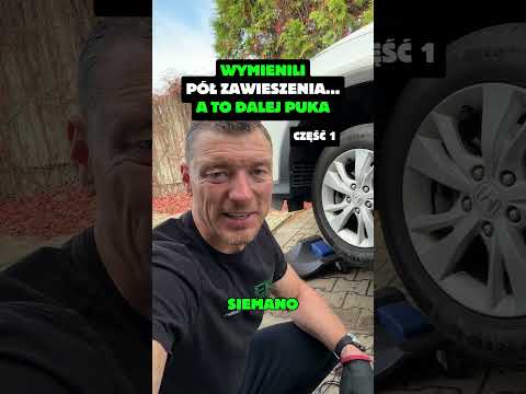 WYMIENILI PÓŁ ZAWIESZENIA... A TO DALEJ PUKA #shorts