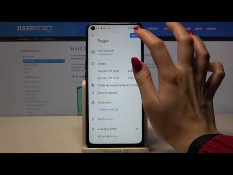 How to Add Event to Calendar in OPPO A33 (2020) - Create Calendar Reminder