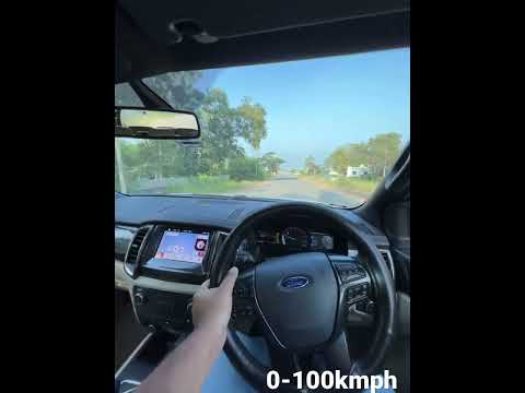 Ford endeavour 2.2L/ 0-100 drag #endeavour