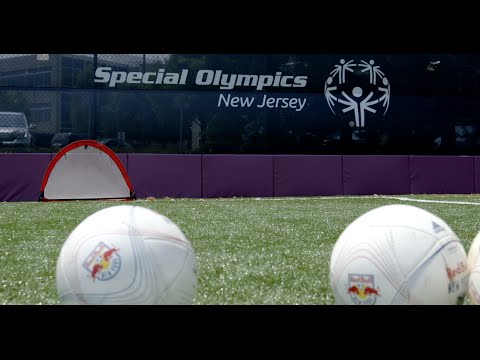 New York Red Bulls - Visit to Camp Shriver 2014