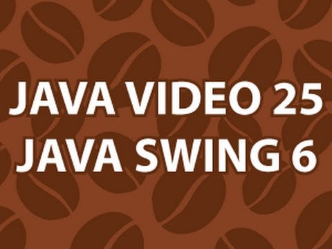 Java Video Tutorial 25