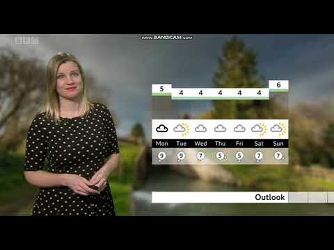 Emily Wood BBC ONE South Today weather January 3rd 2021 - 60 fps