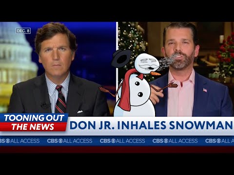 ドンJr.が幼少期の雪だるまをぶつける (Don Jr. does a bump of childhood snowman)