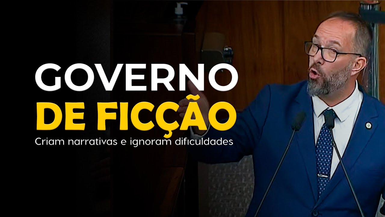 GOVERNO DE FICÇÃO | Criam narrativas e ignoram as dificuldades