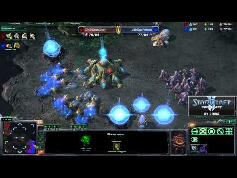 ONECrunCher (P) vs vileSpanshwa (Z)