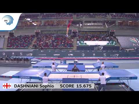 Georgia - 2018 Trampoline Europeans, junior women's team final