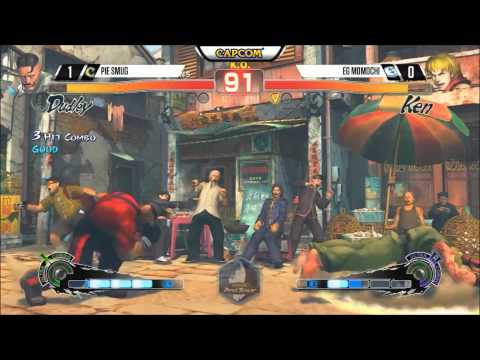 CEO 2015 USF4 Winners Bracket - PIE Smug (Dudley) vs EG Momochi (Ken)