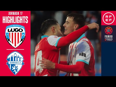 Resumen #PrimeraFederación | CD Lugo 2-1 Ourense CF | Jornada 17 | Temporada 2025/2026