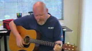 "Relax Your Mind" - Leadbelly cover - Unca Jeffy Overturf.wmv
