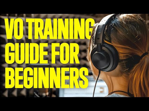 The Beginner’s SIMPLE Guide to Voice Over Training