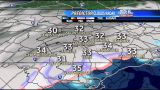 STORM TRACK: Check our hour-by-hour computer model for Tuesday's storm