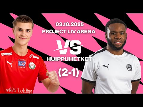 FF Jaro vs FC Haka – Maalit & Ottelun kohokohdat 03.10.2025 | Veikkausliiga