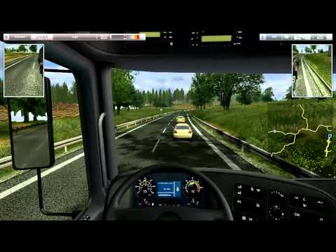 German Truck Simulator Gameplay First Job HD