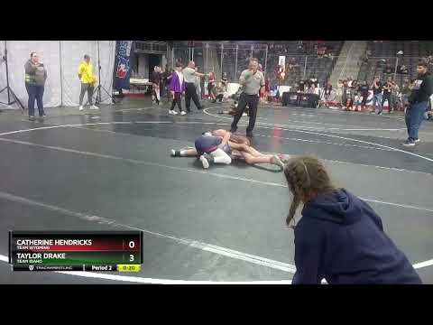 101 Lbs Quarterfinal - Catherine Hendricks, Team Wyoming Vs Taylor Drake, Team Idaho D851