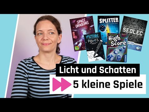 5 kleine Spiele: Space Dragons, Splitter, High Score, Picture Points und Das Beinhaus von Sedlec