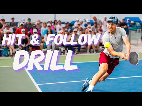 Get the Fastest Hands in Pickleball - The Hit & Follow Drill