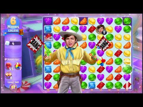 Wonka's World of Candy Level 540 - NO BOOSTERS + FULL STORY 🍫 | SKILLGAMING ✔️