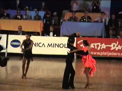Kovgan Roman & Sergeeva Marina. IDSF World Junior Latin`2005. Final. Pasodoble