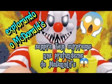 Escape Roblox  Ronald McDonald's